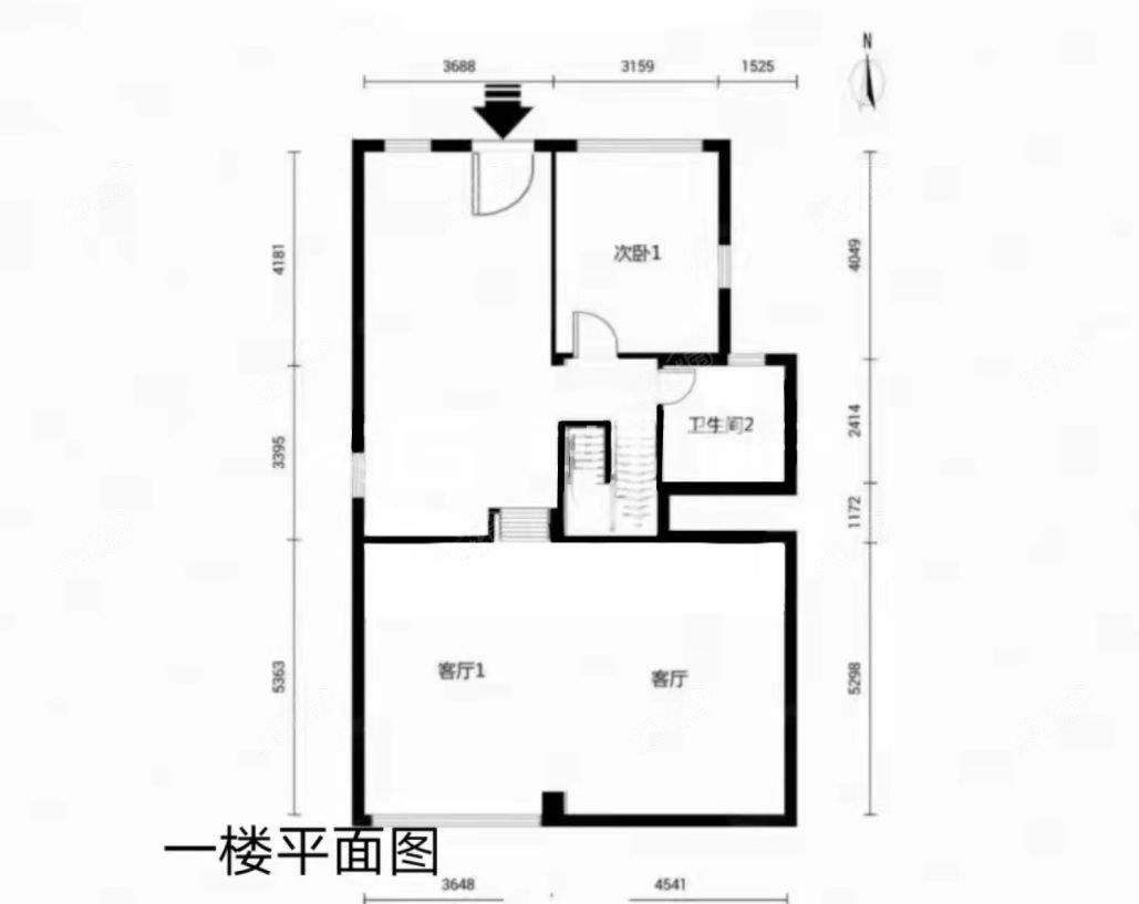 洪山桥 4号线 一线江景别墅。品质社区。纯毛坯，面积非常大。