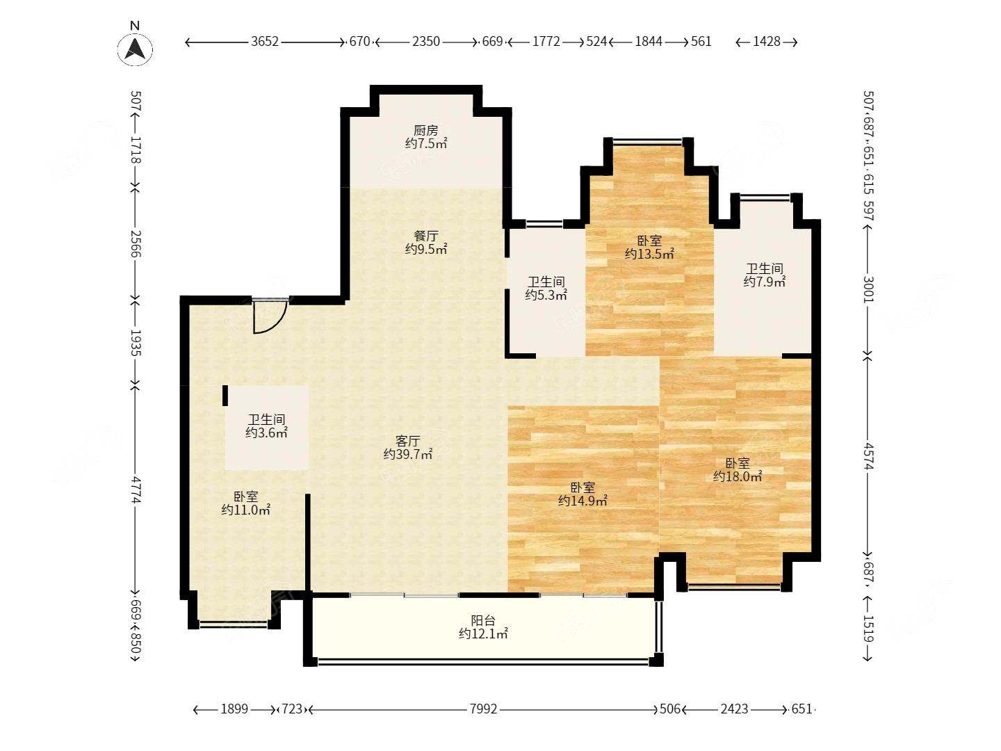 建发品质丨金山公园旁丨中式园林社区丨独梯独户大平层丨改善首选