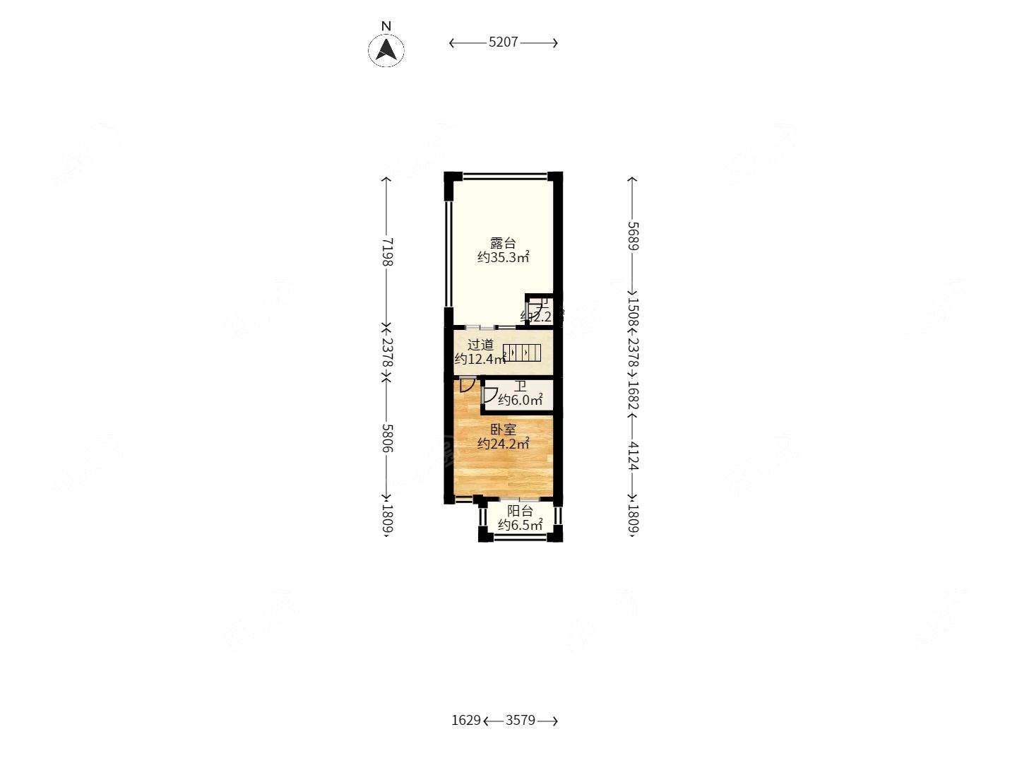 名城纯别墅社区 5室2厅  精装 前后花园 车库有产权证