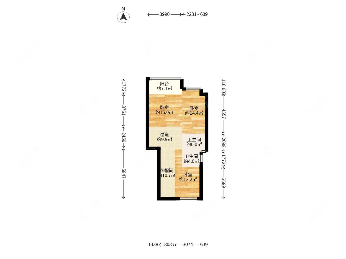 建发品质，叠下别墅，挑高5.6米，四层使用，前后带花园