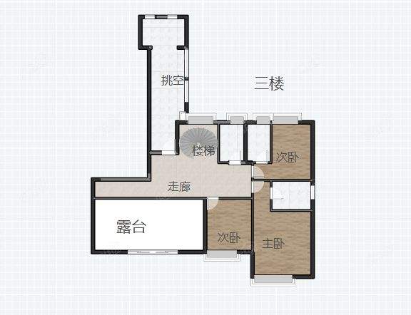 雅颂居 头排看溪楼中楼共三层 南北东户型 先看房再说价格 包看包满意