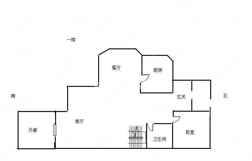 带200多平花园 地面四层加地下室一层 双证满二 看房方便