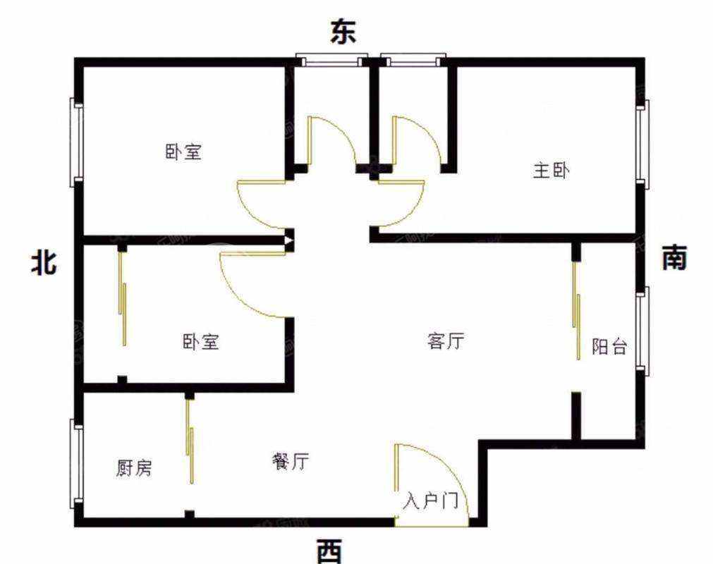 体育中心旁边 进修 电梯高层 可租4000元 大阳台 视野开阔