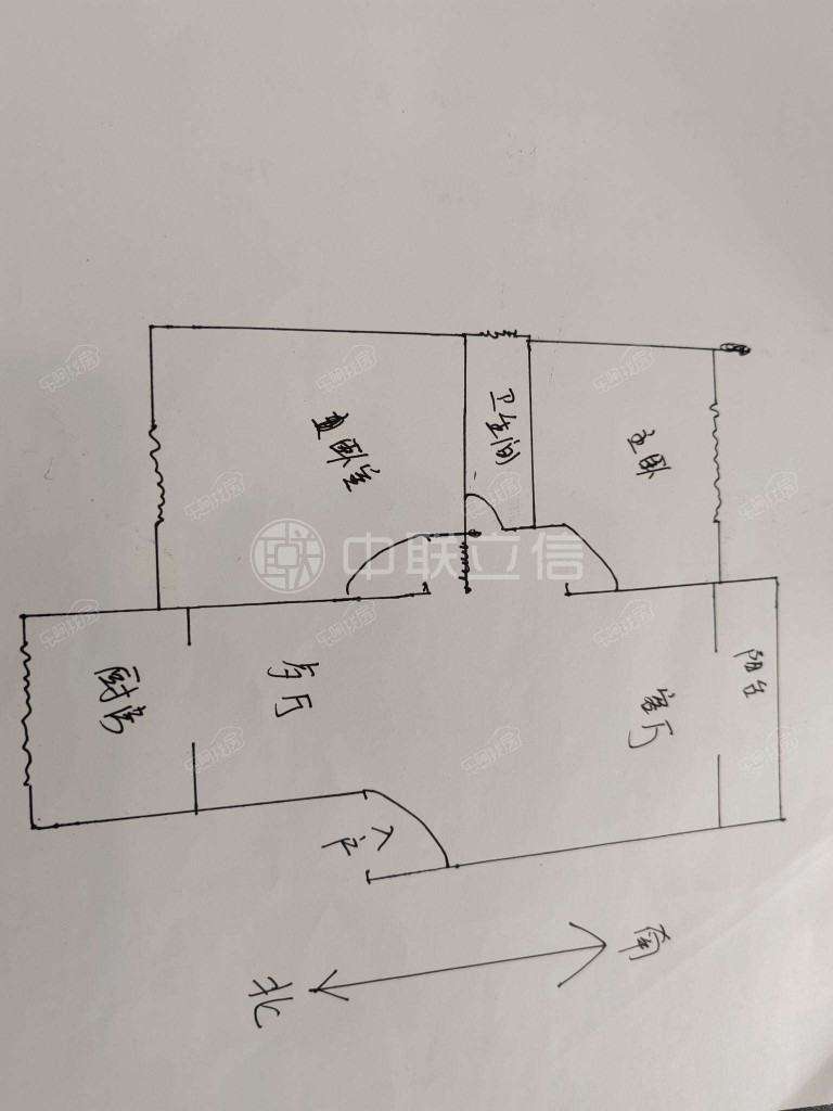 鲤中小区 2室2厅 南北