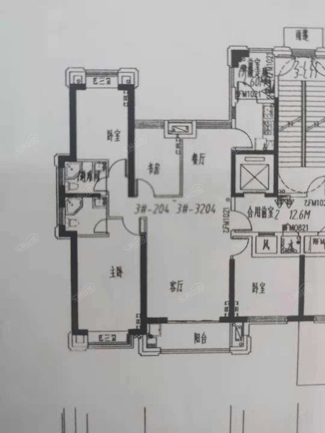 莆田九龙小区 4室2厅 南北